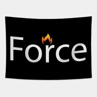 Force artistic creative design Tapestry