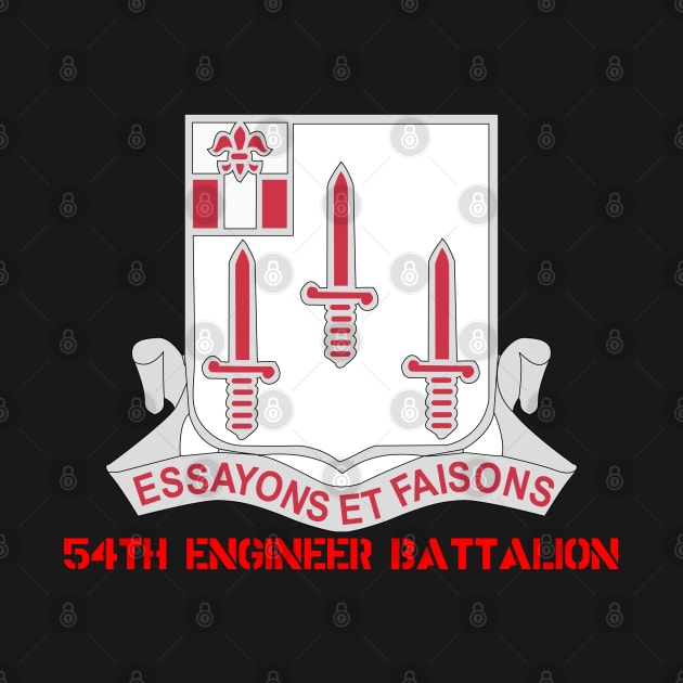 54th Engineer Battalion w Stencil Gothic by twix123844