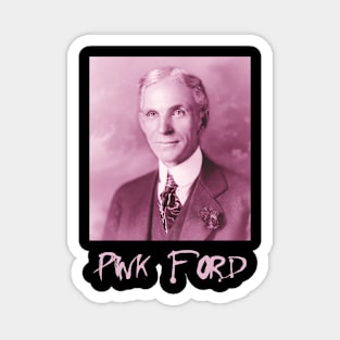 Pink Ford Magnet