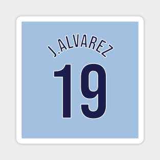 J.Alvarez 19 Home Kit - 22/23 Season Magnet