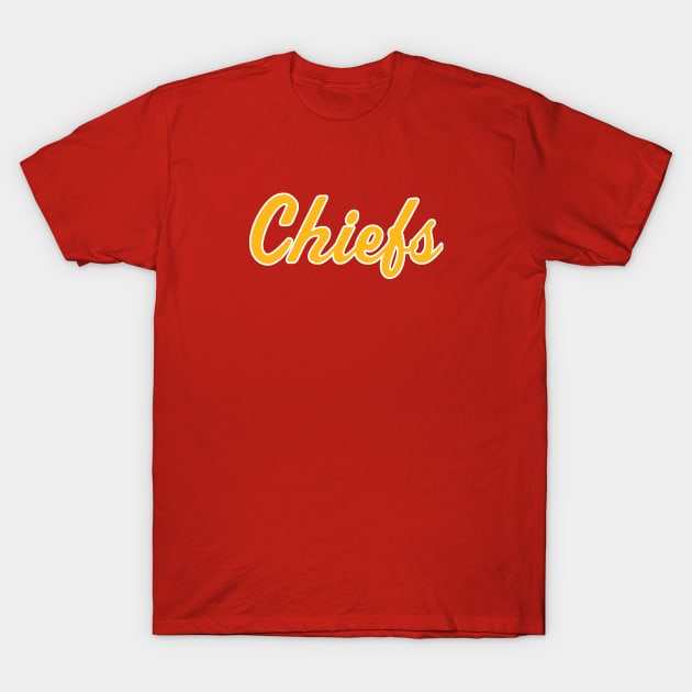 TwoThree KC Chiefs Script T-Shirt