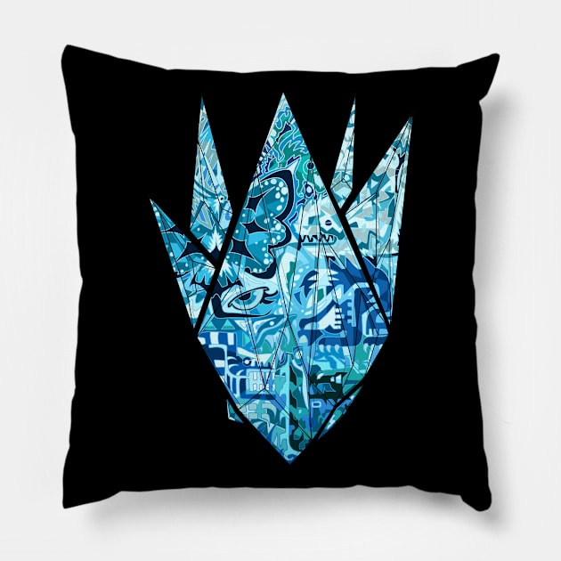 Set in Ice Pillow by paintchips