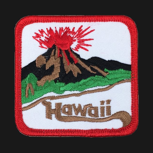 Hawaii Volcano Patch by HaleiwaNorthShoreSign