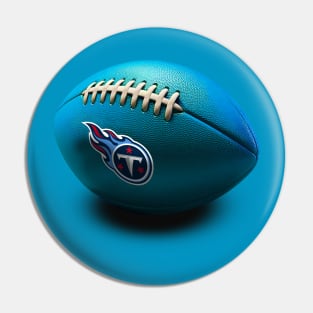 Titans football Pin