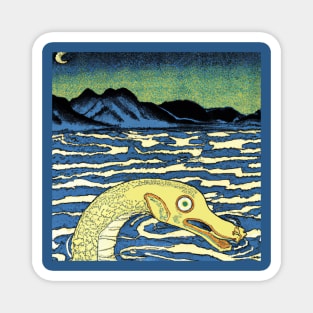 Loch Ness monster Magnet