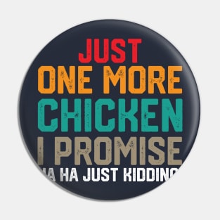 just one more chicken i promise ha ha just kidding ! Pin