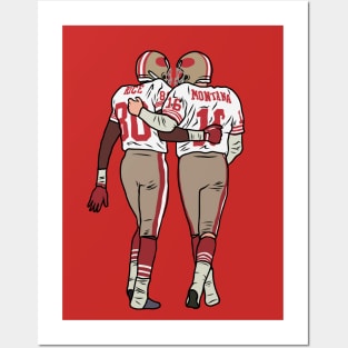 Deion Sanders San Francisco 49ers Pixel Art 1 Art Print by Joe