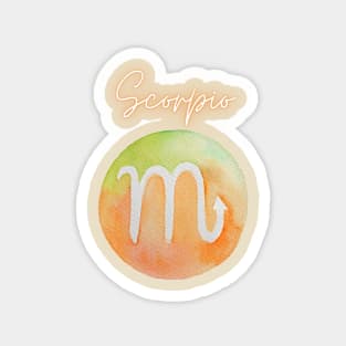 Scorpio Zodiac sign Magnet