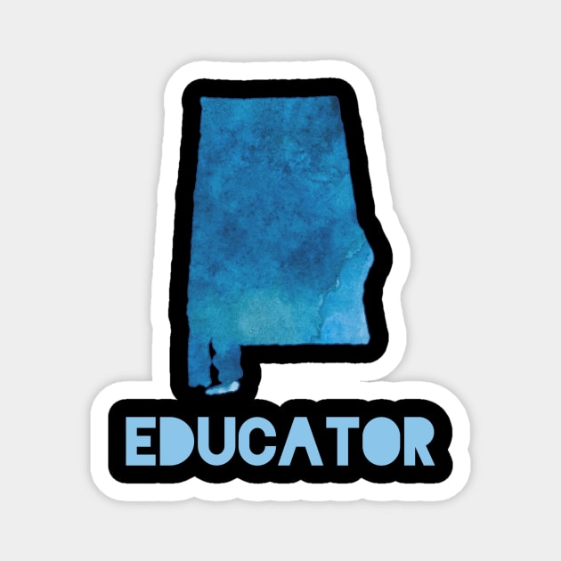 Alabama Educator Magnet by designed2teach