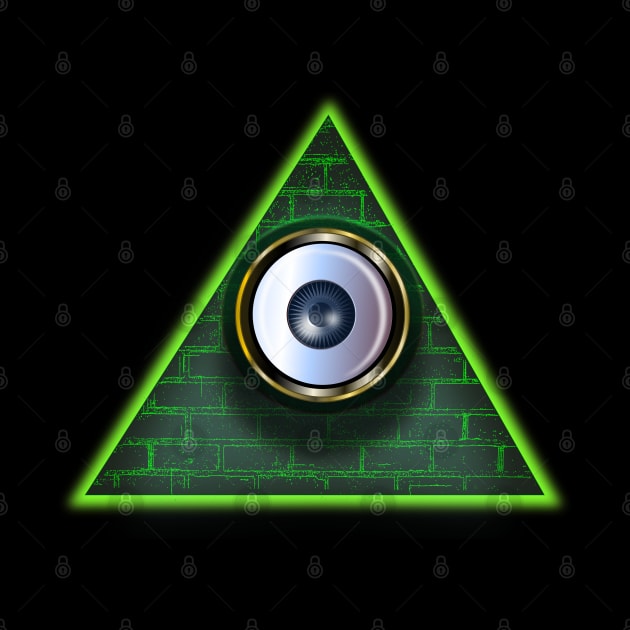 Evil Eye - Illuminati All Seeing Eye by geodesyn