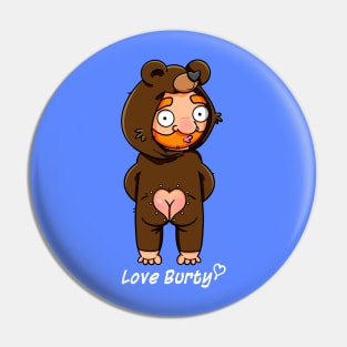 Bear Bum Onesie Pin