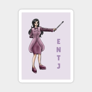 ANIME GIRL MBTI ENTJ Magnet