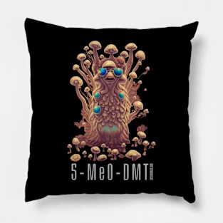 Techno Shirt - Psychedelic DMT Organism - Catsondrugs.com  #dmt #psychedelic #lsd #trippy #psychedelicart #art #acid #psychedelics #mushrooms #ayahuasca #shrooms #love #vegan #meditation #trippyart #spirituality Pillow