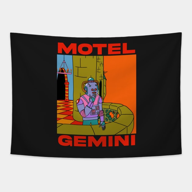 MG Bot Tapestry by motelgemini