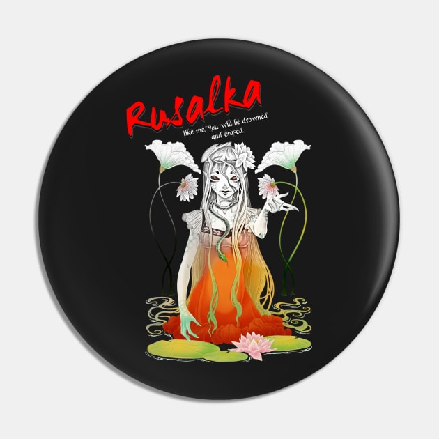 Rusalka Pin by Elfogi