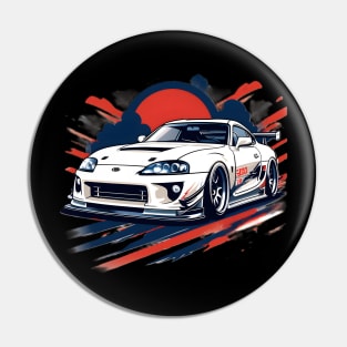 JDM Legend Toyota Supra MK4 Pin