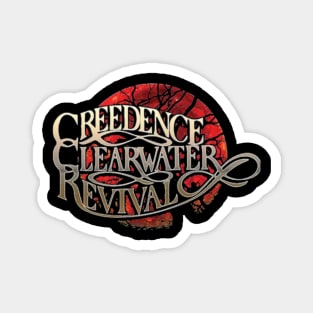 CREEDENCE CLEARWATER REVIVAL MERCH VTG Magnet