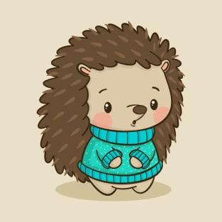 Winter Hedgehog T-Shirt