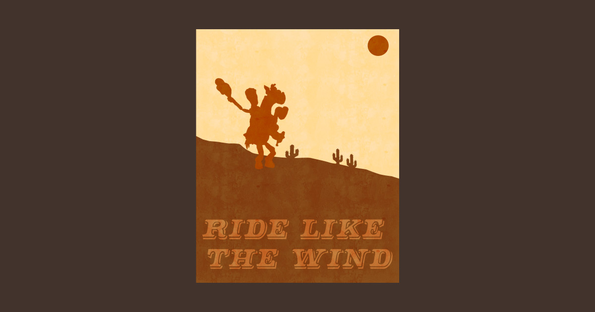 Ride Like The Wind Toy Story TShirt TeePublic