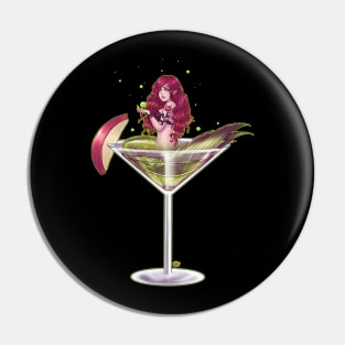 Poison Apple Mertini Pin