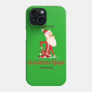 Christmas Yoga Phone Case