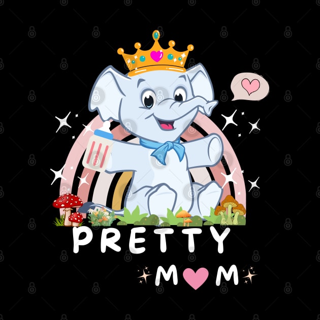 PRETTY AND STRONG MOM by HM design5