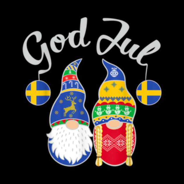 Swedish Merry Christmas Sweden Tomte Gnome Swedish Flag Mug TeePublic