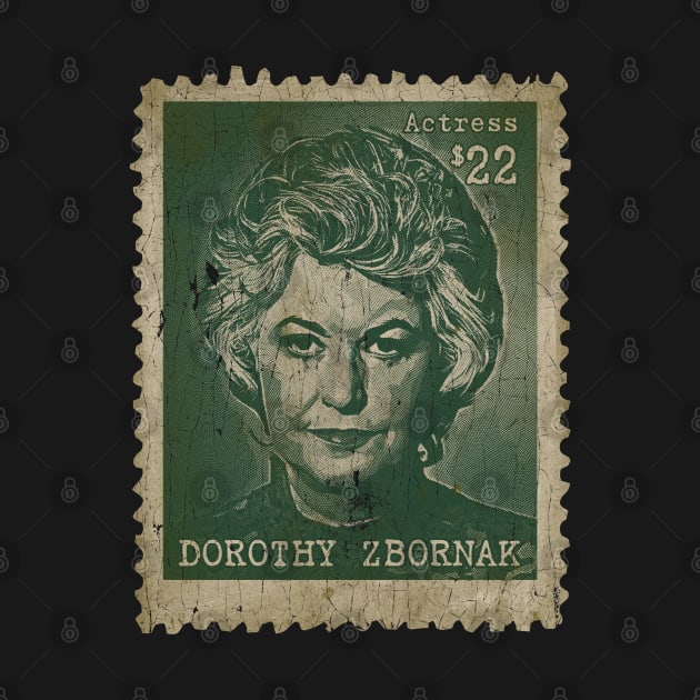 Dorothy Zbornak Engraved Style by Chillashop Artstudio