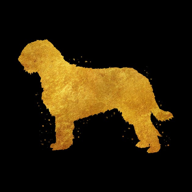 Otterhound golden art by Yahya Art