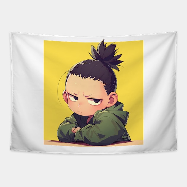 shikamaru Tapestry by peterdoraki