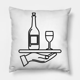 Wine Serving Pillow