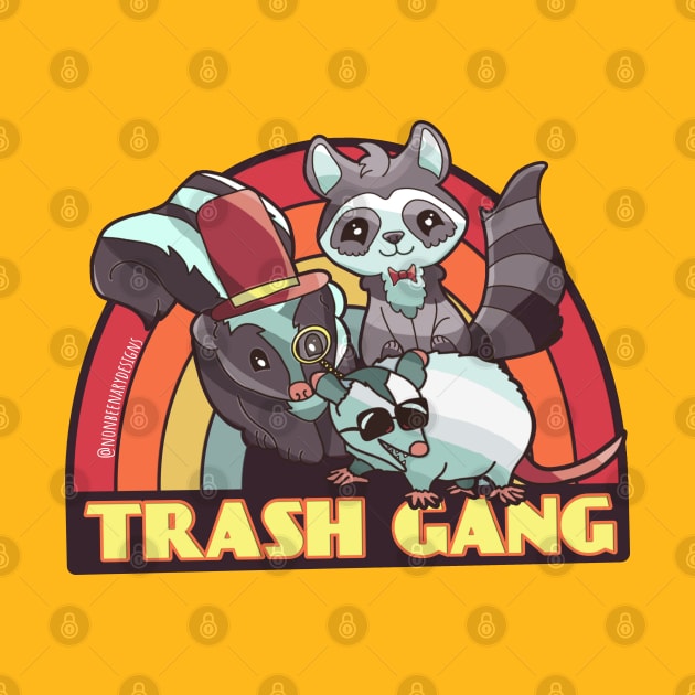 Trash Gang by nonbeenarydesigns