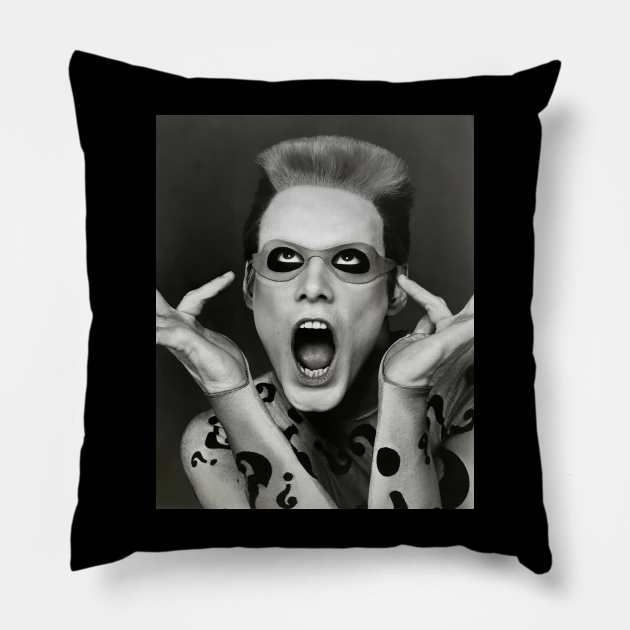 Iconic Jim Carrey Pillow by EvilArmy