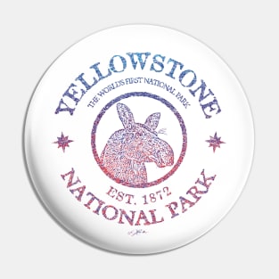 Yellowstone National Park Moose Pin