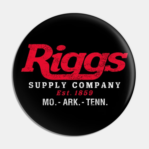 Riggs Supply Company (drk shirts) Pin by rt-shirts