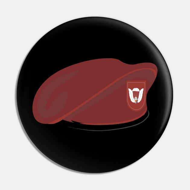 Beret - Army of the Republic of Vietnam with SVN Flash Pin by twix123844