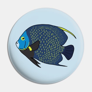 French Angelfish Pin