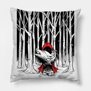 another red riding hood Pillow