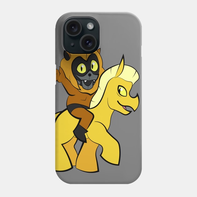 Ookla and his Horse Phone Case by spookpuke