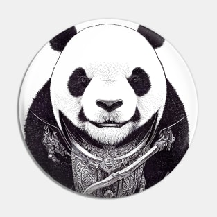 Panda Animal Wild Nature Illustration Line Epic Illustration Line Art Pin