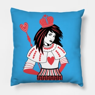 Queen of Hearts Pillow