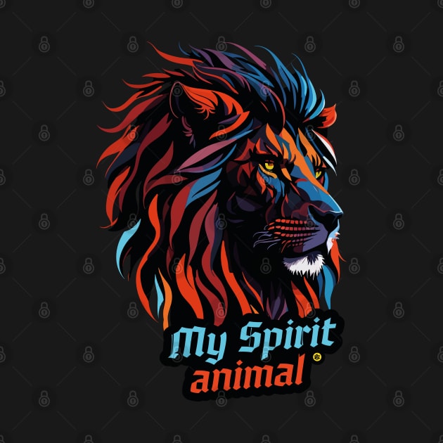 Lion is my spirit animal by Yurko_shop