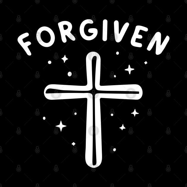 Forgiven by God Christian Inspirational Quote by Art-Jiyuu