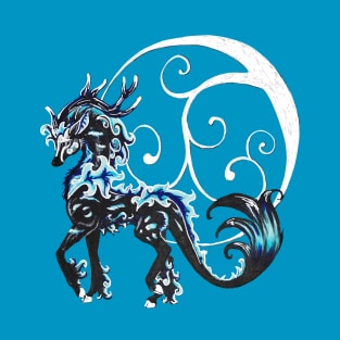 Black and Blue Kirin T-Shirt