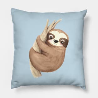 Cute Baby Sloth Pillow