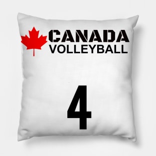 Canada Volleyball 4 Gift Idea Pillow