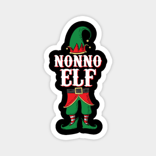 Nonno Elf - Italian Grandpa Family Christmas design Magnet