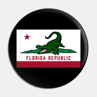 Florida Republic Alligator Pin