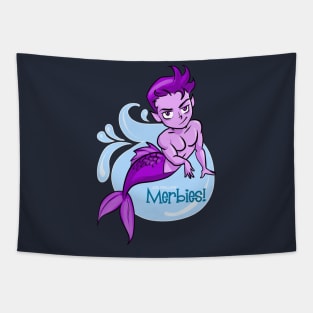 Purple Lounger Merbie Tapestry