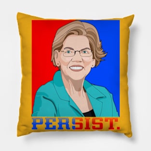 Persist Elizabeth Warren Pillow